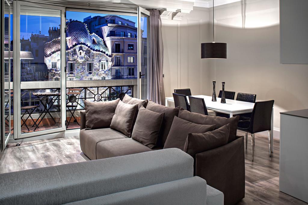 Habitat Apartments Paseo De Gracia Barcelona Rum bild